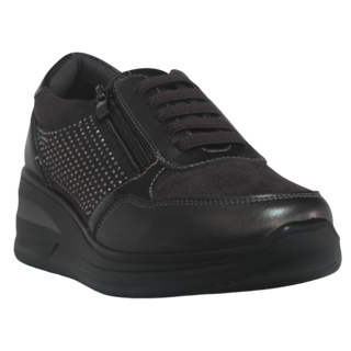 ZAPATO COMODO DEPORTIVO NEVADA NEGRO