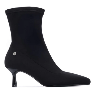 BOTIN TACON FINO VERONA TEXTIL NEGR
