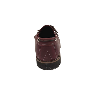 NAUTICOS DE PIEL CON LAZO BURDEOS - BENAVENTE
