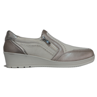 MOCASIN COMODO DEPORTIVO BEIGE