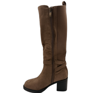 BOTA TACON ALTO MILAN TAUPE
