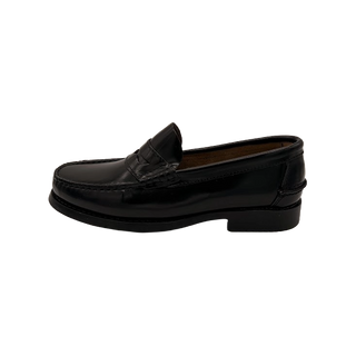 ZAPATO MOCASÍN MARCA BENAVENTE ANTIFAZ PISO GOMA NEGRO - BENAVENTE