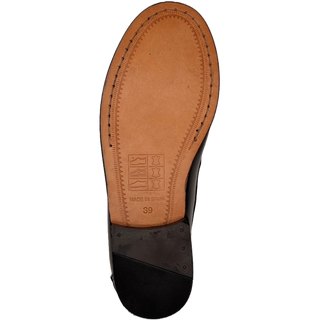 ZAPATO MOCASÍN MARCA BENAVENTE ANTIFAZ PISO SUELA NEGRO - BENAVENTE