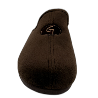 ZAPATILLAS DE ESTAR POR CASA SUATEX (B. LOGO "G" APLIQUE) MARRON