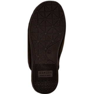 ZAPATILLAS DE ESTAR POR CASA SUATEX (B. LOGO "G" APLIQUE) MARRON