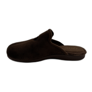 ZAPATILLAS DE ESTAR POR CASA SUATEX (B. LOGO "G" APLIQUE) MARRON