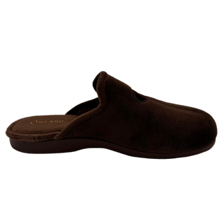 ZAPATILLAS DE ESTAR POR CASA SUATEX (B. LOGO "G" APLIQUE) MARRON