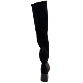 BOTA ALTA VELVET NEGRO