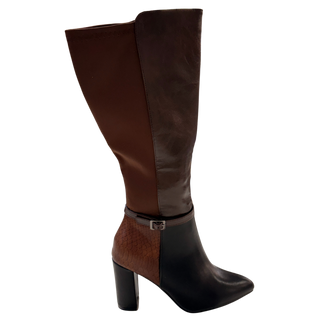 BOTA ALTA TACON AURELIA MARRON