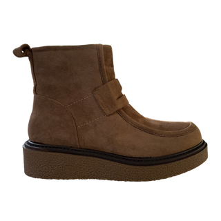 BOTIN PLATAFORMA FLEXA KHAKI