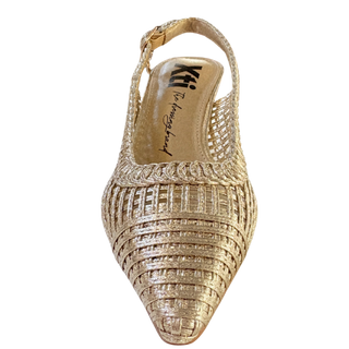 ZAPATO DE SALON XTI SRA C. ORO