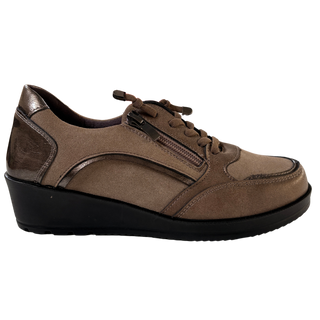 ZAPATO COMODO DEPORTIVO AURORA TAUPE