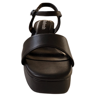 SANDALIA FIESTA TACON NEGRO