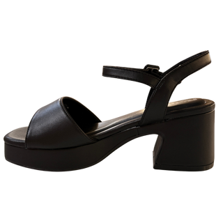 SANDALIA FIESTA TACON NEGRO