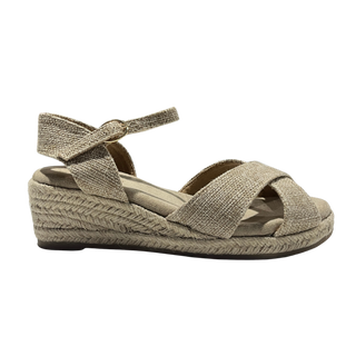 SANDALIA DE ESPARTO ALDARA BEIGE