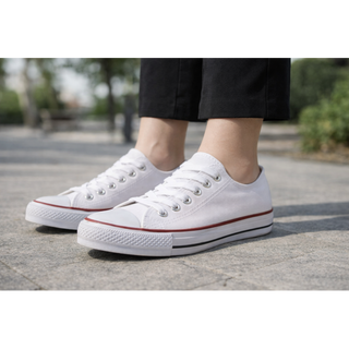 ZAPATILLAS DEPORTIVAS LONA PUNTA BLANCO