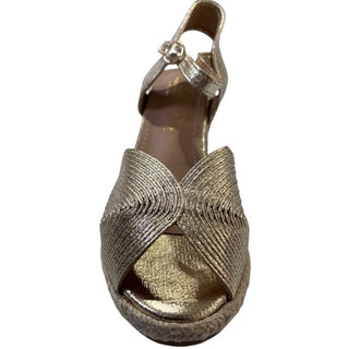 SANDALIA ESPARTO NORENA ORO