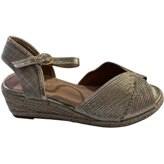 SANDALIA ESPARTO NORENA ORO