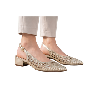 ZAPATO DE SALON VALDARA ORO