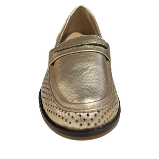 SALON MOCASIN PALMA ORO