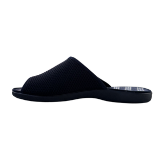 ZAPATILLA HOGAR LICRA TOPOS (B. LOGO PL. LUREA) MARINO GARZON