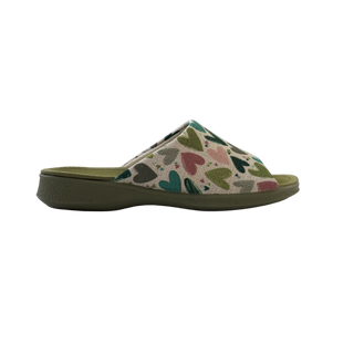 ZAPATILLAS DE ESTAR POR CASA COR.VALENTINA KAKI GARZON