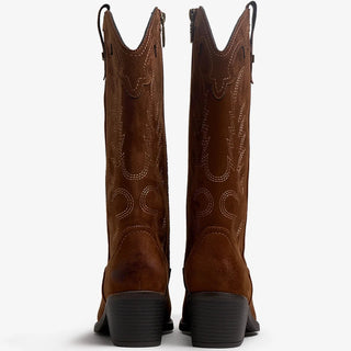 MUJER BOTIN COWBOY ALTO RODEO MUSTANG