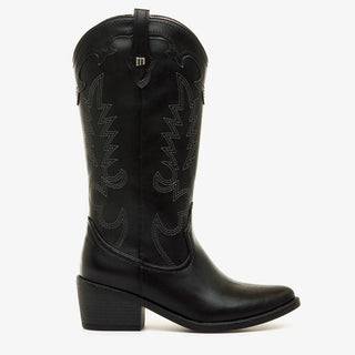 MUJER BOTIN COWBOY ALTO RODEO MUSTANG