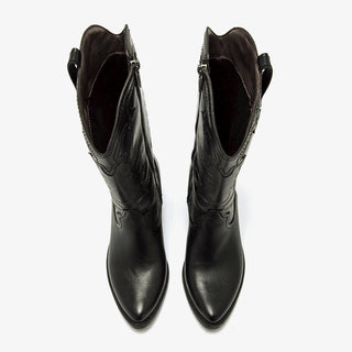 MUJER BOTIN COWBOY ALTO RODEO MUSTANG