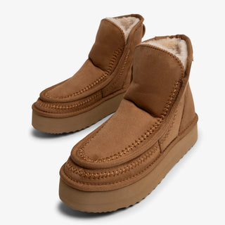 MUJER BOTIN ARDILLA MUSTANG