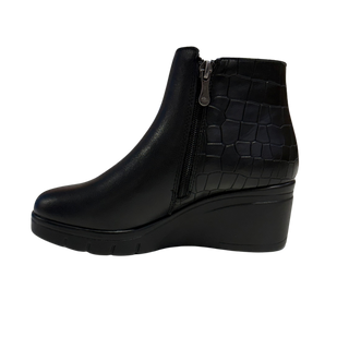 MUJER BOTIN PIEL NIEBLA