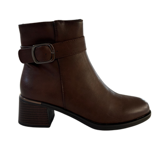 MUJER BOTIN TACÓN COFFE