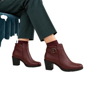 MUJER BOTIN PIEL BOREAL
