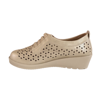 ZAPATO COMODO VELUNA PLATINO SRA 212195