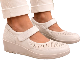 ZAPATO COMODO  COMFIRA BLANCO 212127