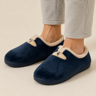 MUJER ZAPATILLAS DE ESTAR POR CASA NUBE AZUL