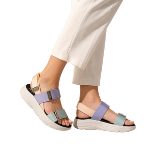 MUJER SANDALIA ISOLA AQUA
