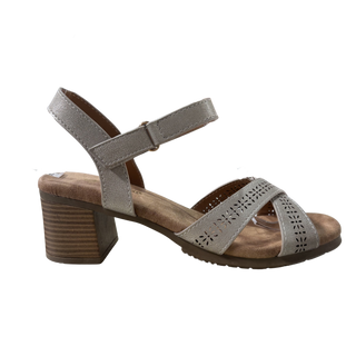 MUJER SANDALIA TACON NEREA BEIGE