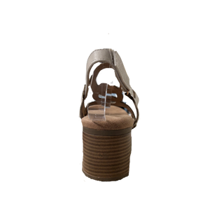 MUJER SANDALIA TACON ZAFIRA BEIGE