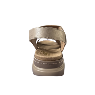 MUJER SANDALIA COMODO BEIGE RELIEVE