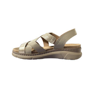 MUJER SANDALIA COMODO BEIGE