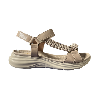 MUJER SANDALIA COMODO  BEIGE CUERDA