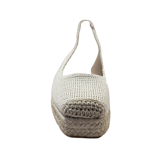 MUJER ESPARTO  CUÑAS BEIGE LAURA