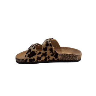 MUJER SANDALIA DESTALONADA BRISIA LEOPARDO