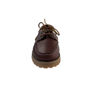 NÁUTICOS CLÁSICOS BENAVENTE UNISEX  CORDONES PIEL PULL CAMEL