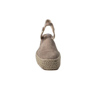 MUJER  ESPARTO CUÑA BEIGE
