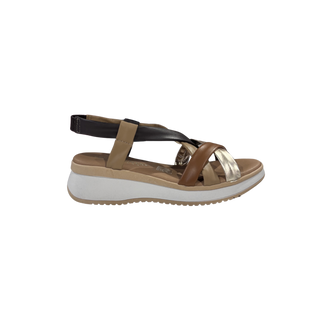 MUJER  SANDALIA PLATAFORMA ORLENA MARRON