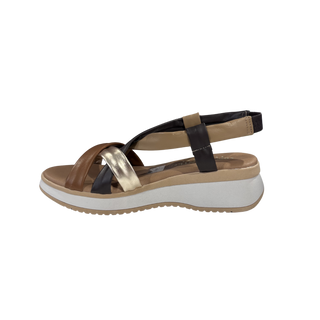 MUJER  SANDALIA PLATAFORMA ORLENA MARRON