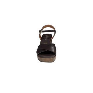 MUJER SANDALIA TACON HELENA DOYA MARRON