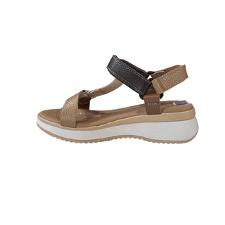 MUJER SANDALIA PLATAFORMA  CARDENA MARRON